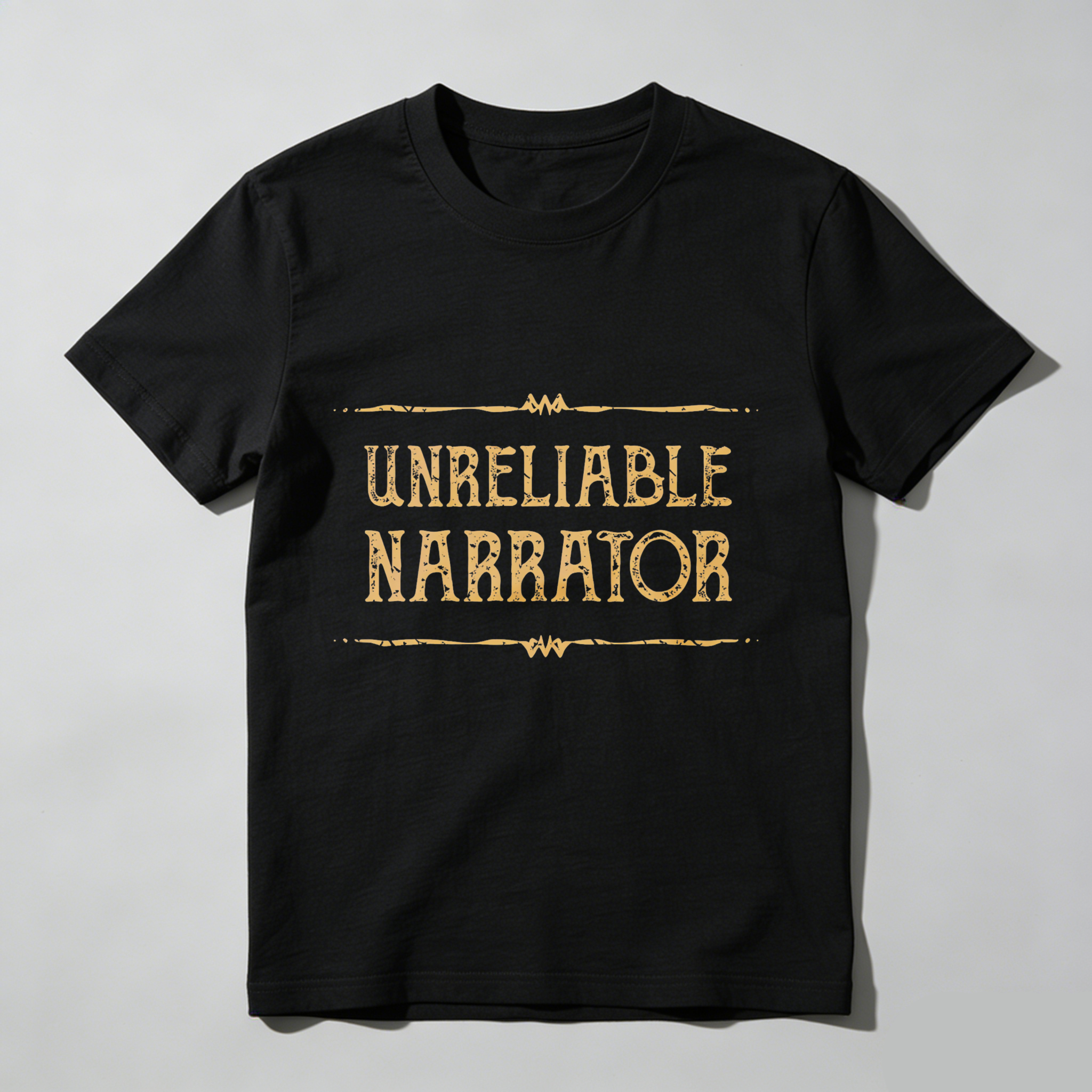Wardrobecart Unreliable Narrator Tshirt