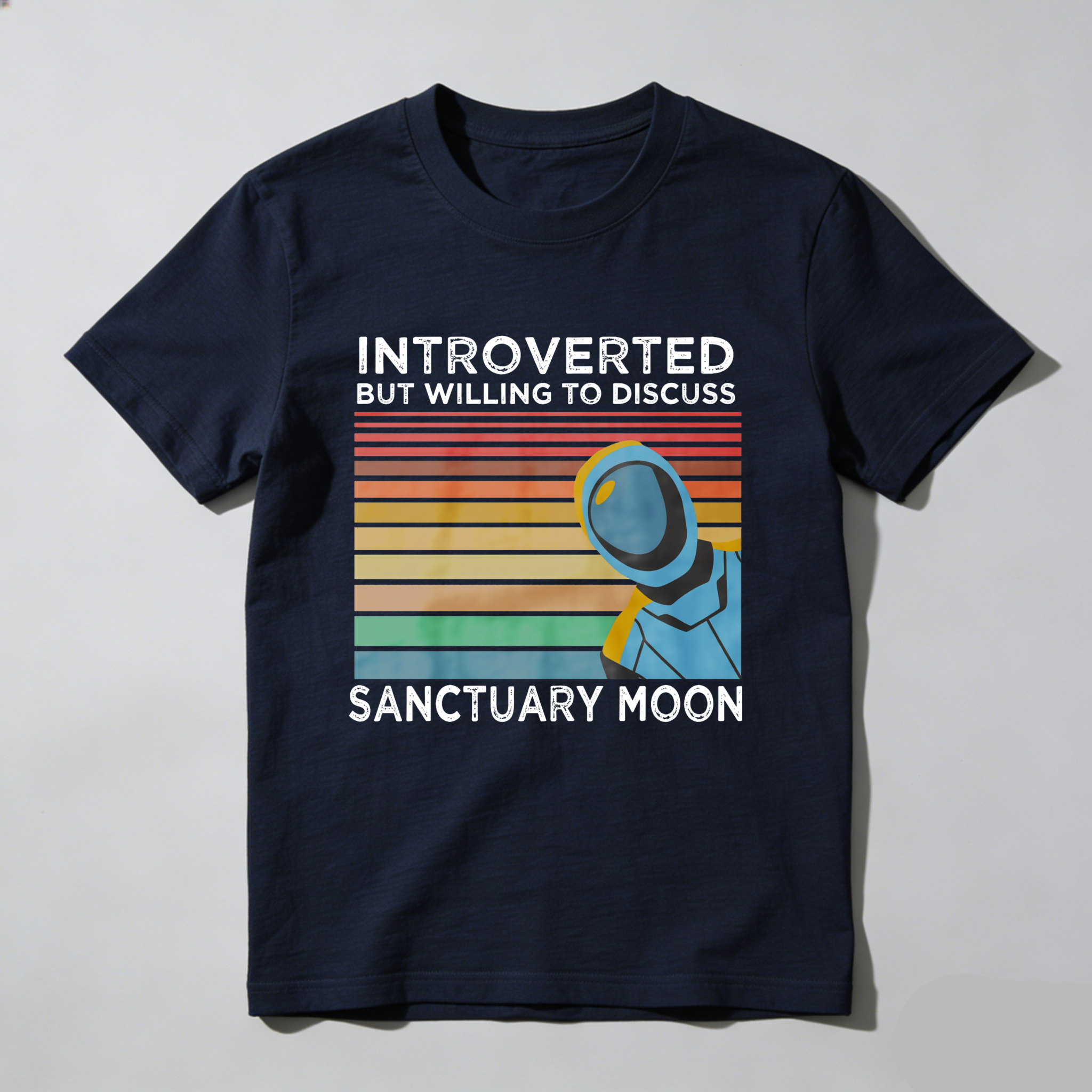 Wardrobecart Introverted But Willing To Discuss Sanctuary Moon Tshirt
