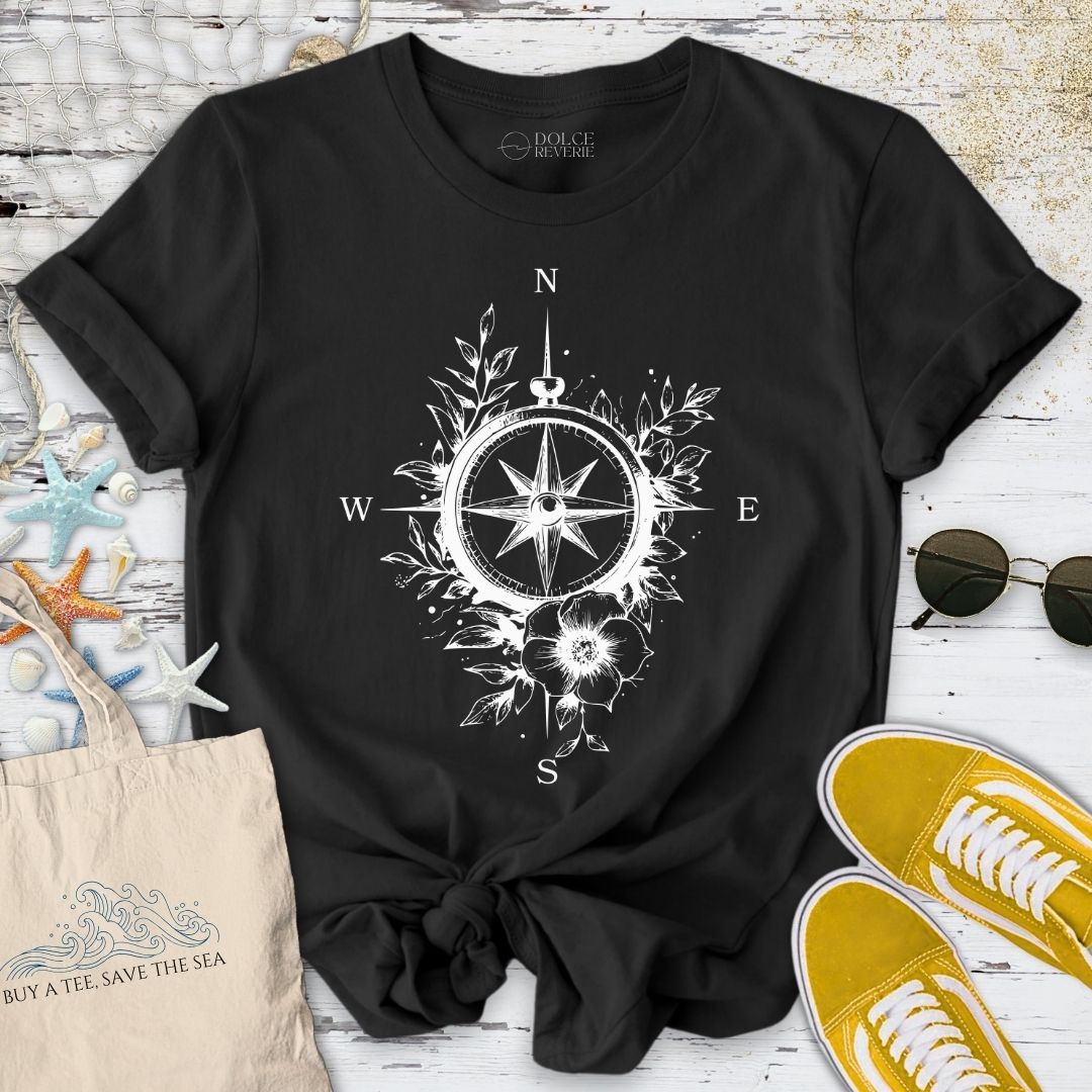 Floral Compass T-Shirt
