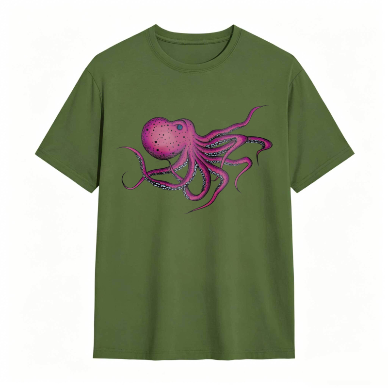 Octopus Design Unisex Classic T-shirt