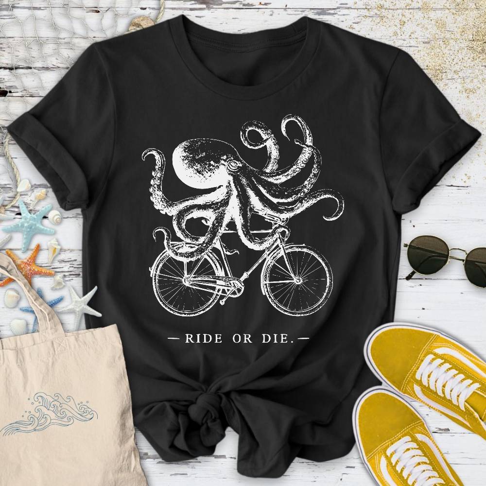 Ride Or Die, Octopus T-Shirt