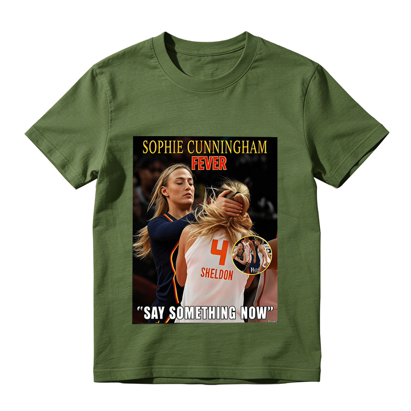 Sophie Cunningham Vintage Basketball Graphic Tee, Retro Sports Fan T-Shirt