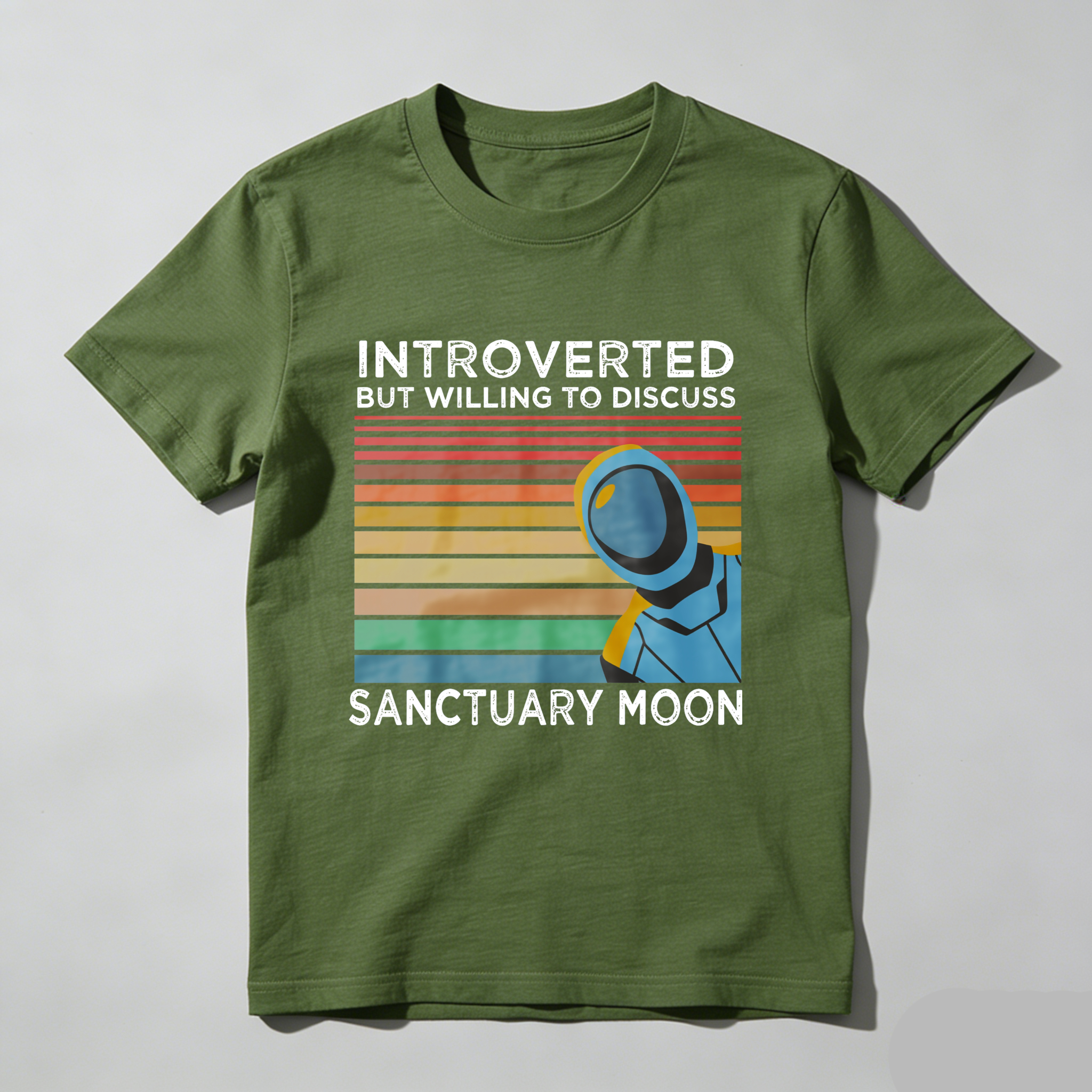 Wardrobecart Introverted But Willing To Discuss Sanctuary Moon Tshirt