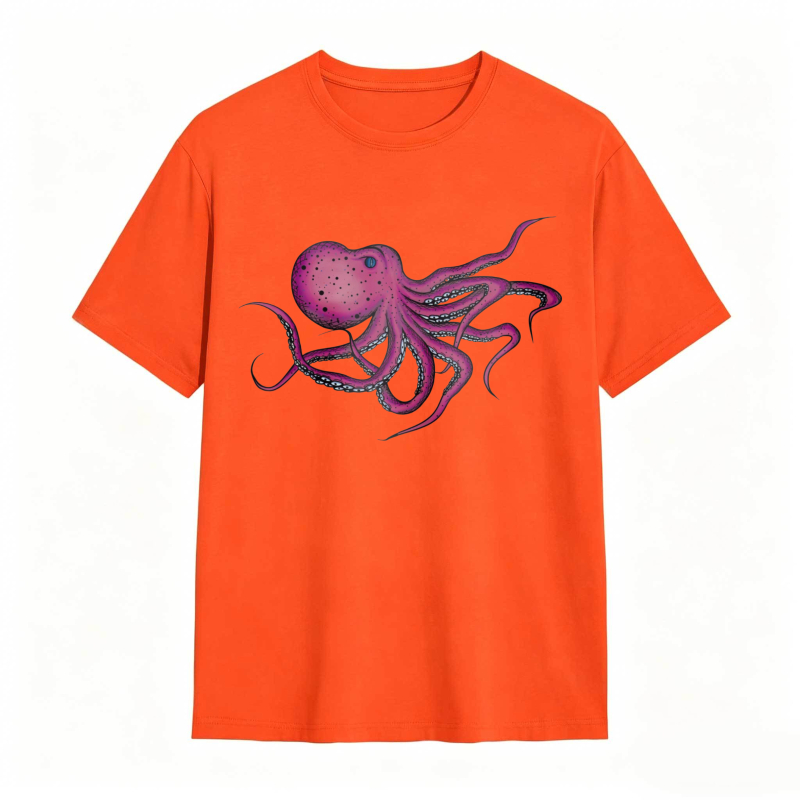 Octopus Design Unisex Classic T-shirt