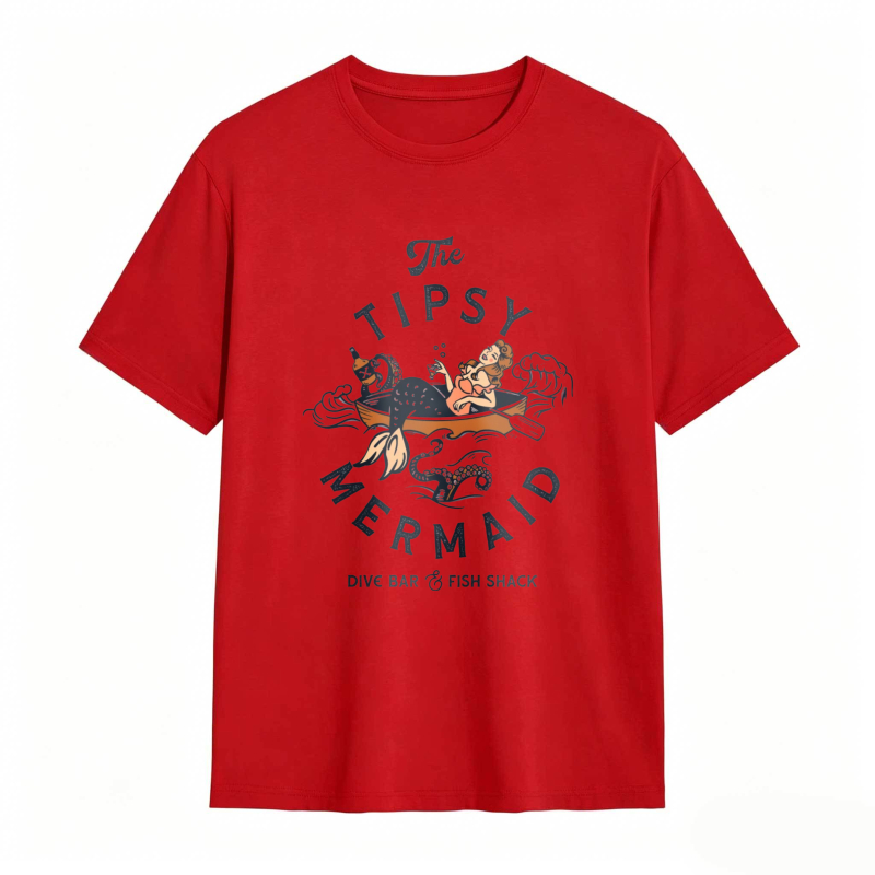 The Tipsy Mermaid Dive Bar And Fish Shack Unisex Classic T-shirt