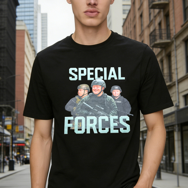 Special Forces Military Soldiers Graphic Unisex Classic T-shirt