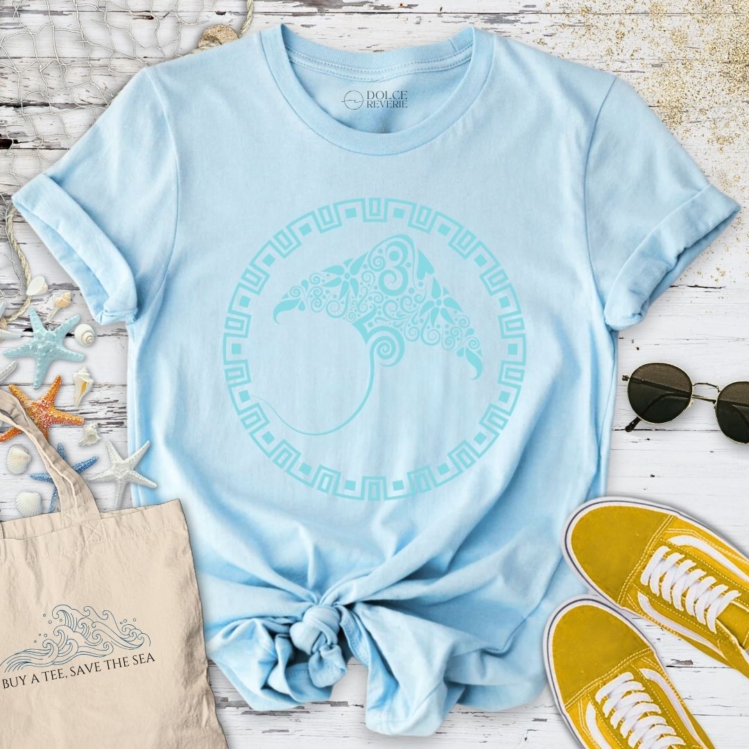 Tribal Manta Ray T-Shirt