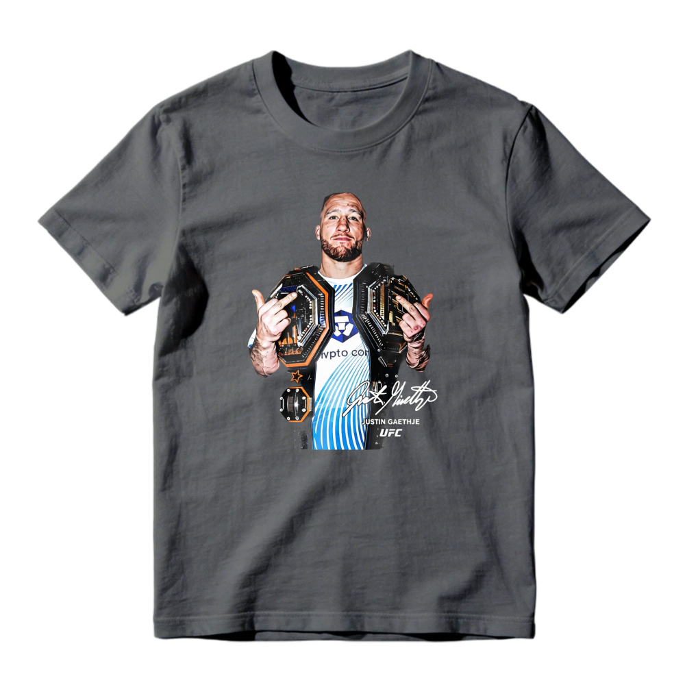 Conor McGregor Ufc Champion With Belt And Signature Unisex Classic T-shirt