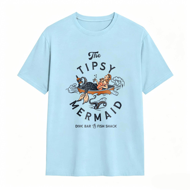 The Tipsy Mermaid Dive Bar And Fish Shack Unisex Classic T-shirt