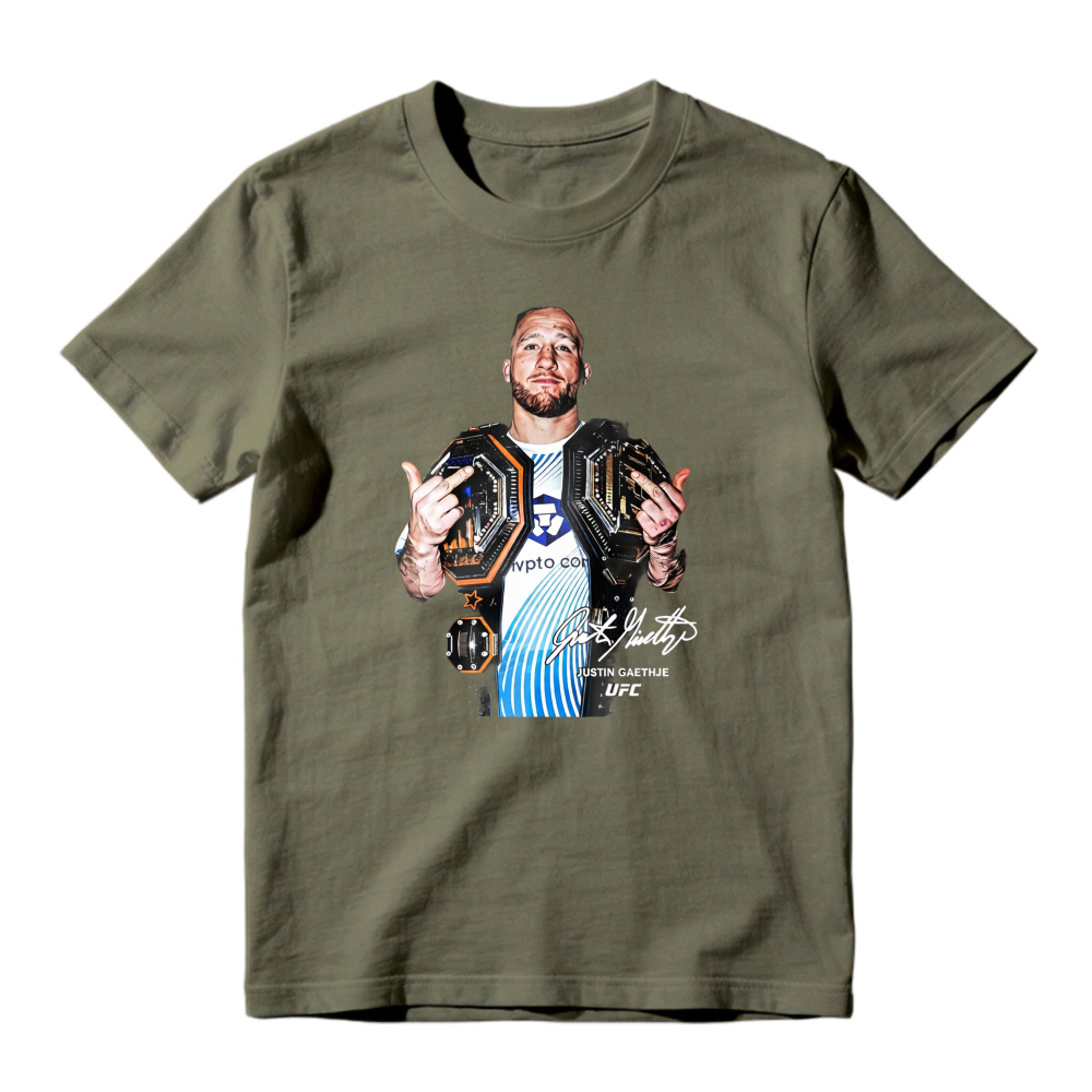 Conor McGregor Ufc Champion With Belt And Signature Unisex Classic T-shirt
