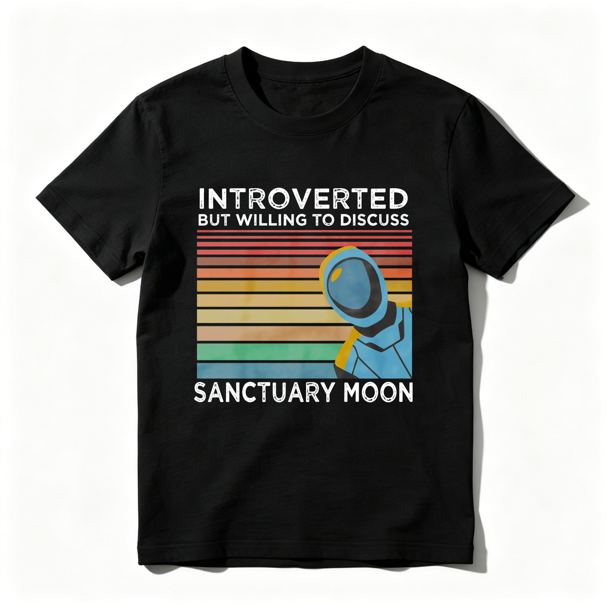 Wardrobecart Introverted But Willing To Discuss Sanctuary Moon Tshirt