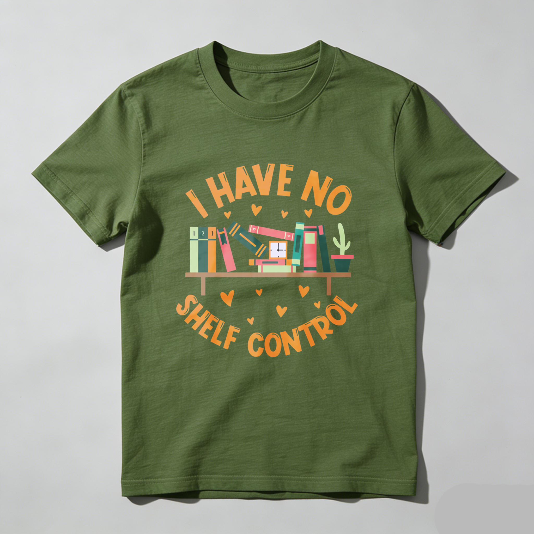 Wardrobecart I Have No Shelf Control Tshirt