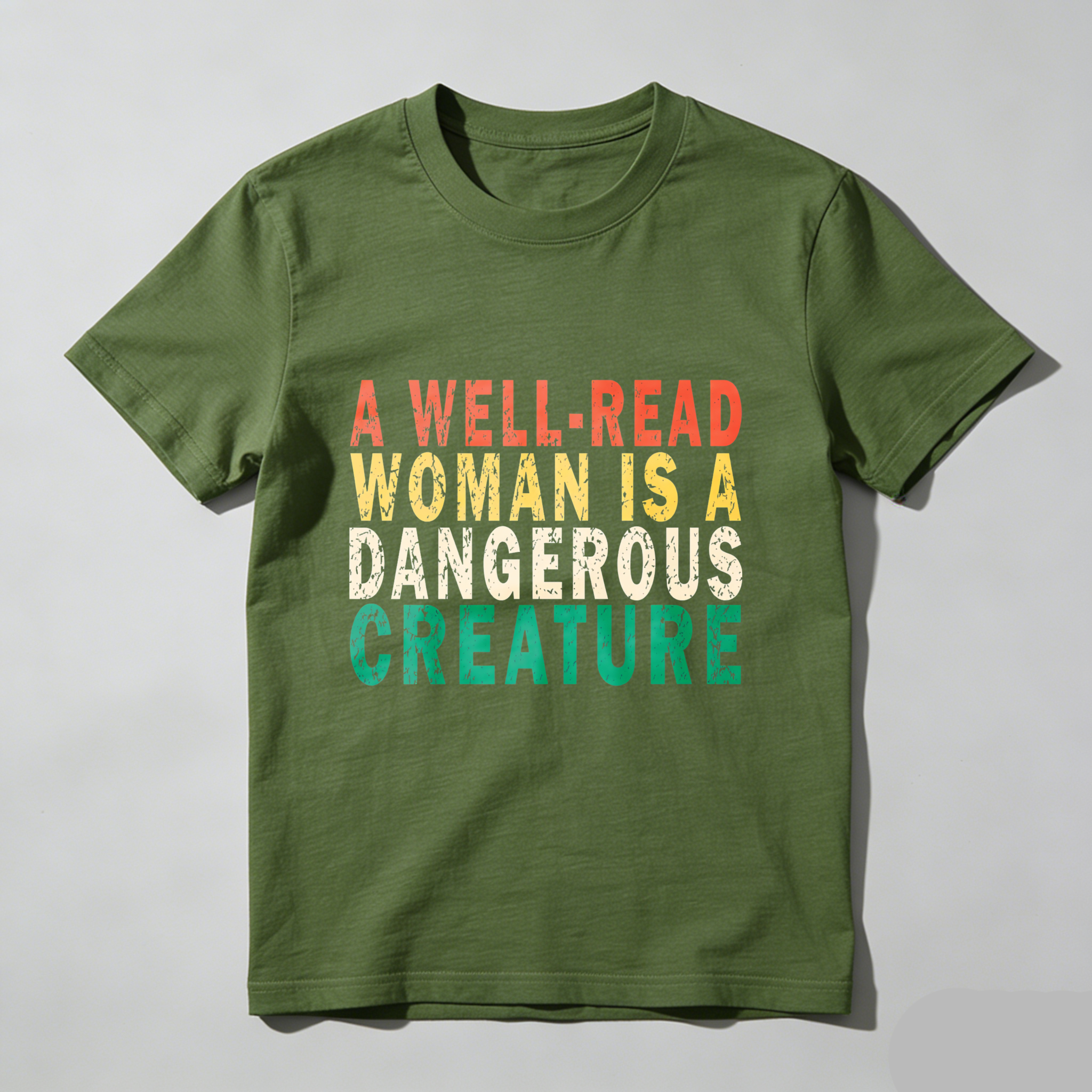 Wardrobecart A Well Read Woman Is A Dangerous Creature Tshirt