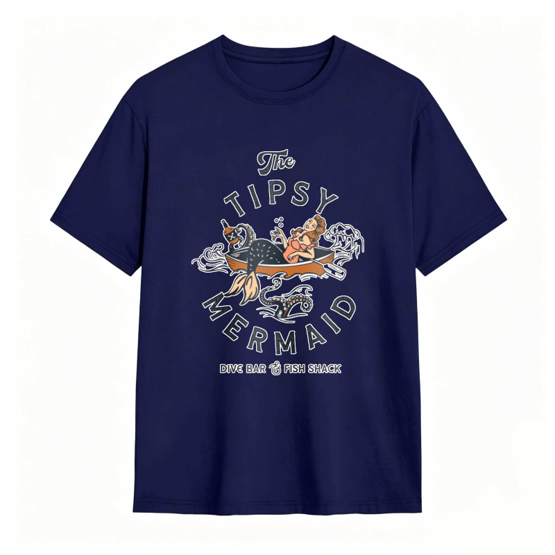 The Tipsy Mermaid Dive Bar And Fish Shack Unisex Classic T-shirt