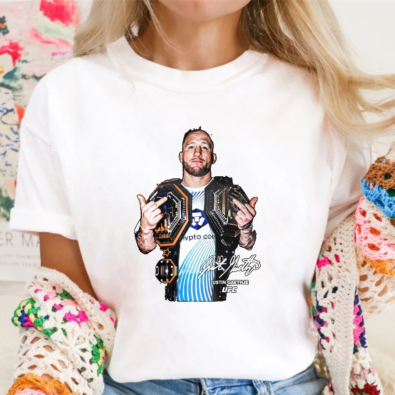 Conor McGregor Ufc Champion With Belt And Signature Unisex Classic T-shirt