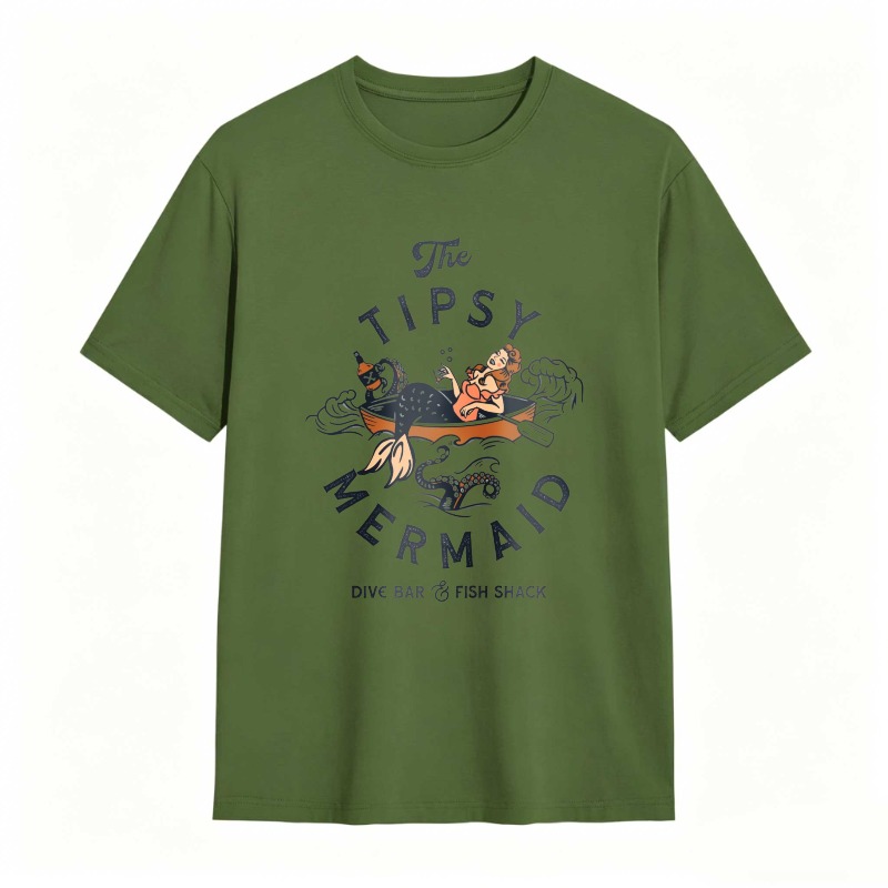 The Tipsy Mermaid Dive Bar And Fish Shack Unisex Classic T-shirt