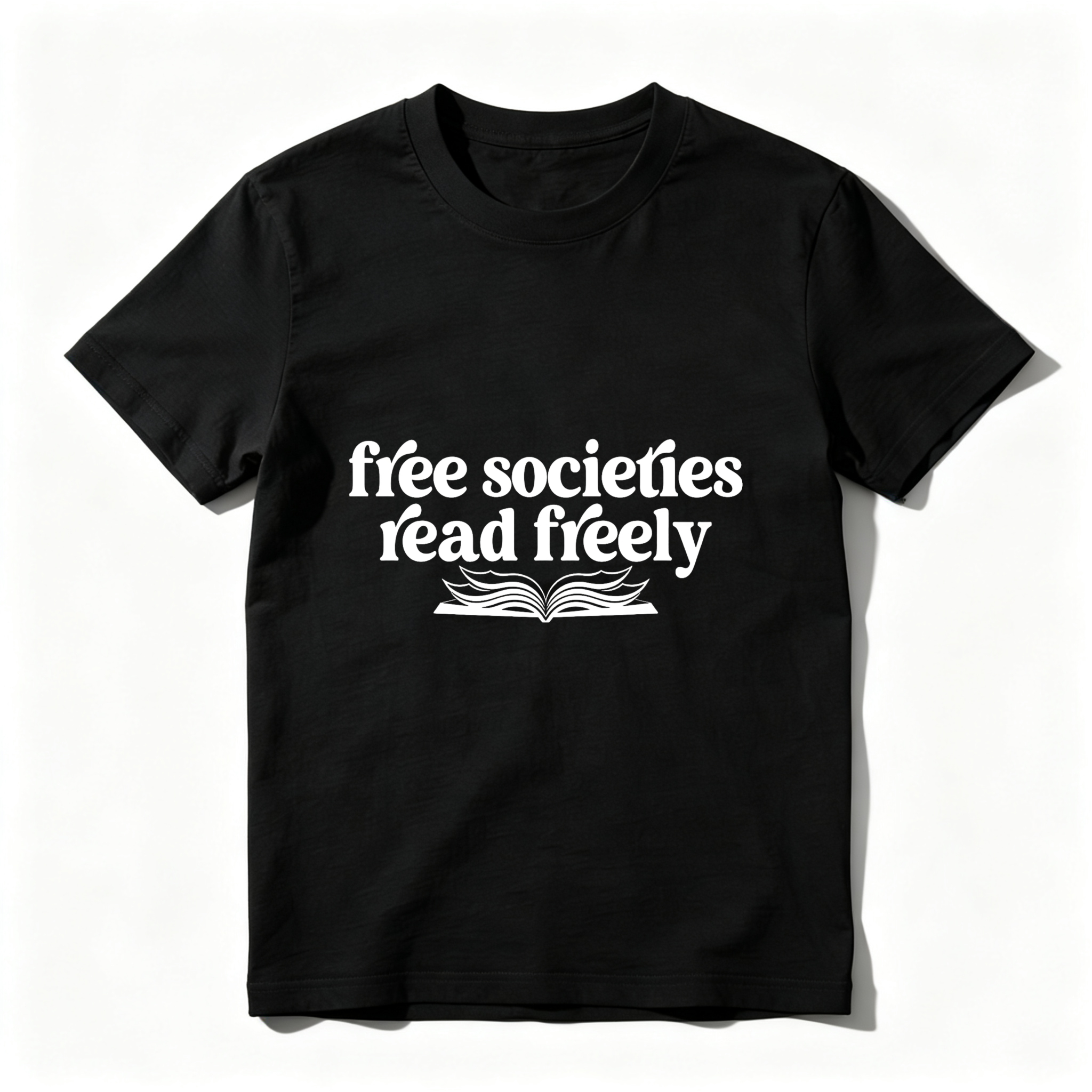 Wardrobecart Free Societies Read Freely Book Tshirt