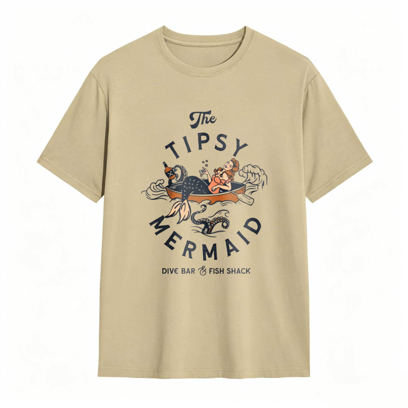 The Tipsy Mermaid Dive Bar And Fish Shack Unisex Classic T-shirt