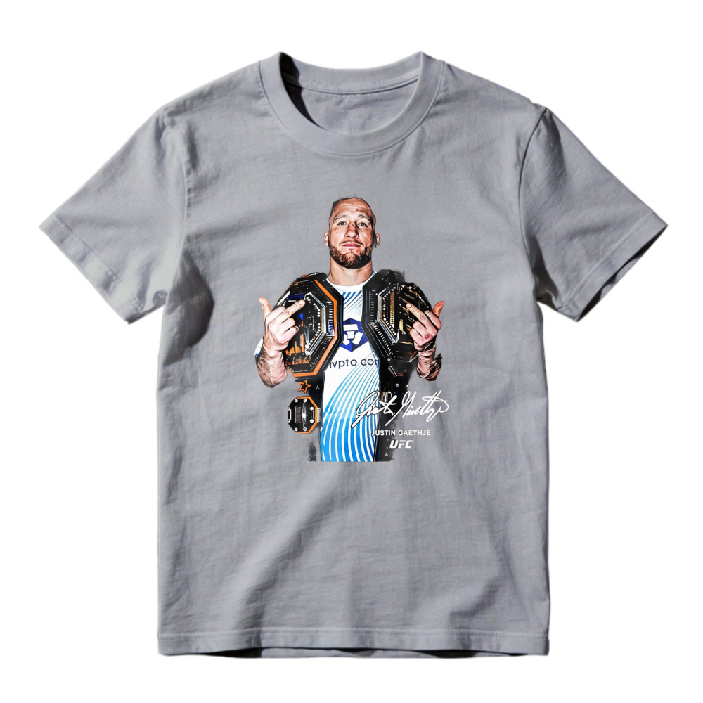 Conor McGregor Ufc Champion With Belt And Signature Unisex Classic T-shirt