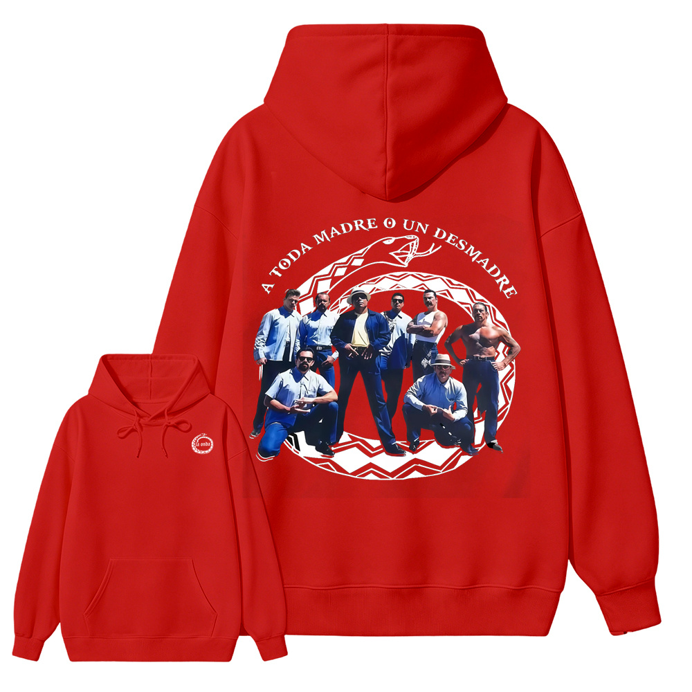 "A Toda Madre O Un Desmadre"- Vintage Chicano Homies Hoodie