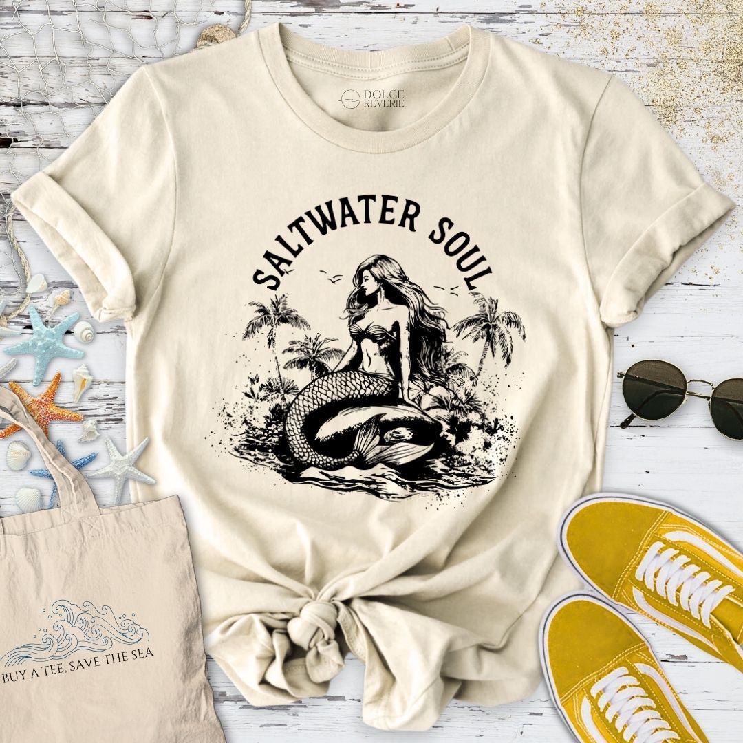 Saltwater Soul Mermaid T-Shirt