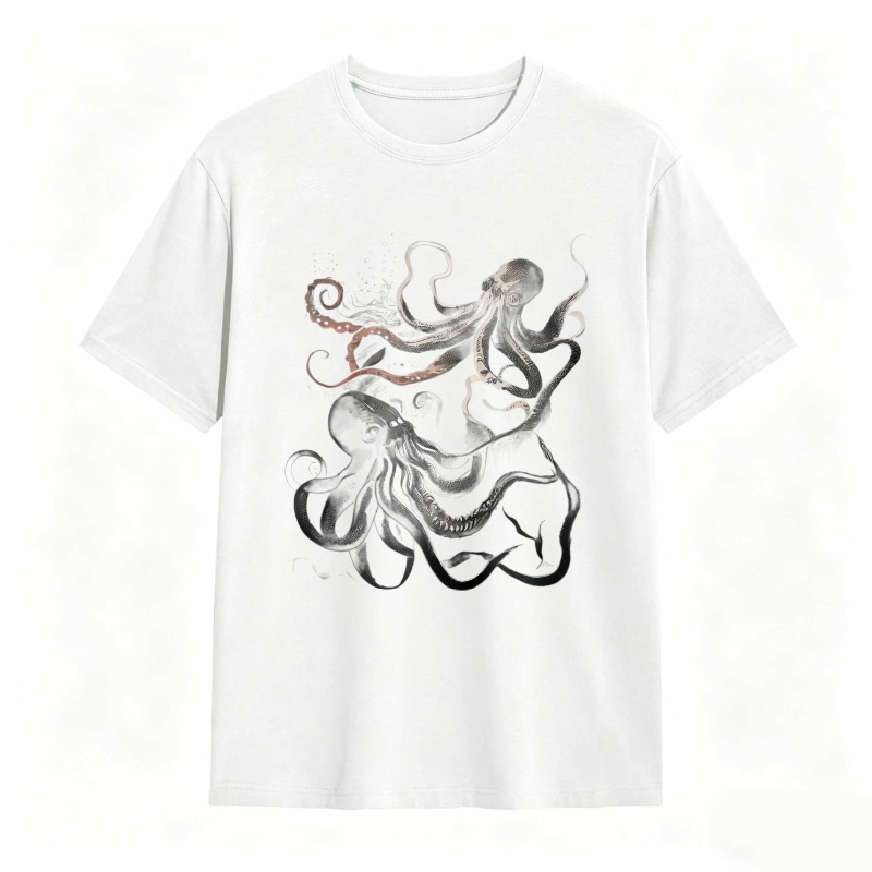 Octopus Art Design Unisex Classic T-shirt