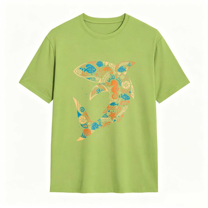 Sea Life Pattern Unisex Classic T-shirt