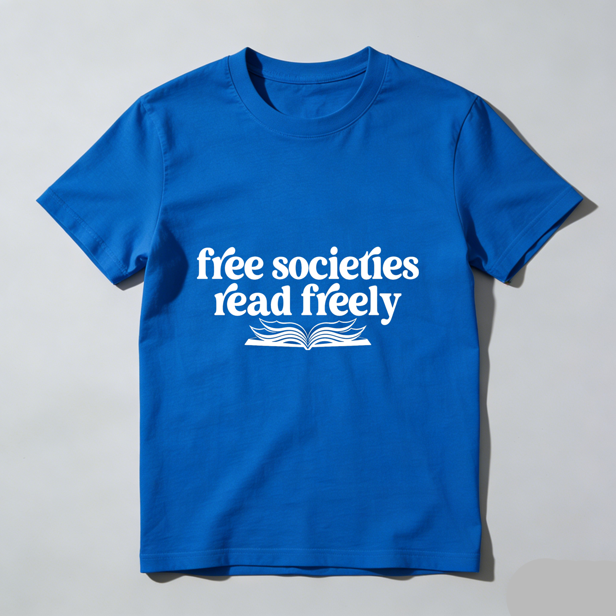 Wardrobecart Free Societies Read Freely Book Tshirt