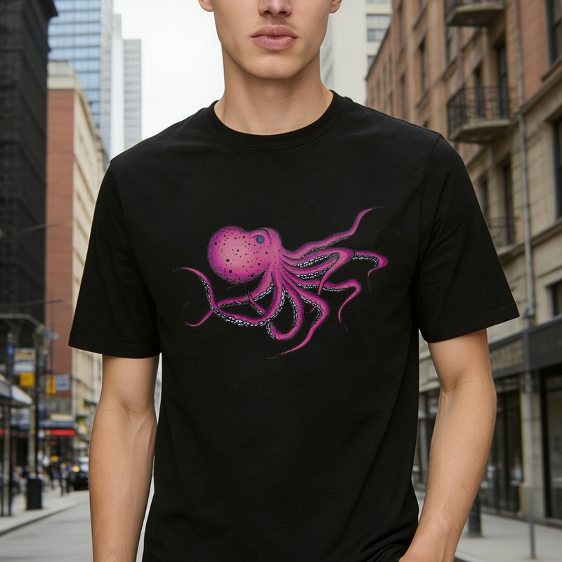 Octopus Design Unisex Classic T-shirt