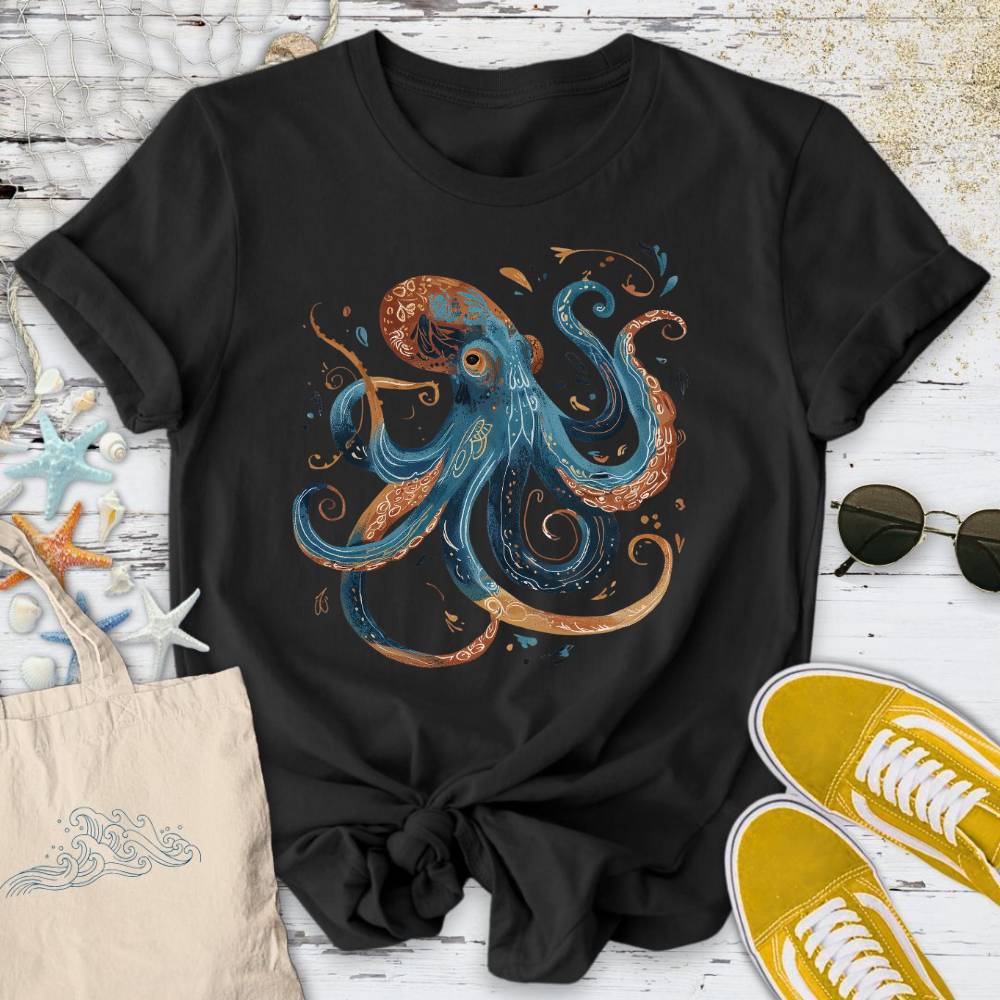 Boho Octopus T-Shirt