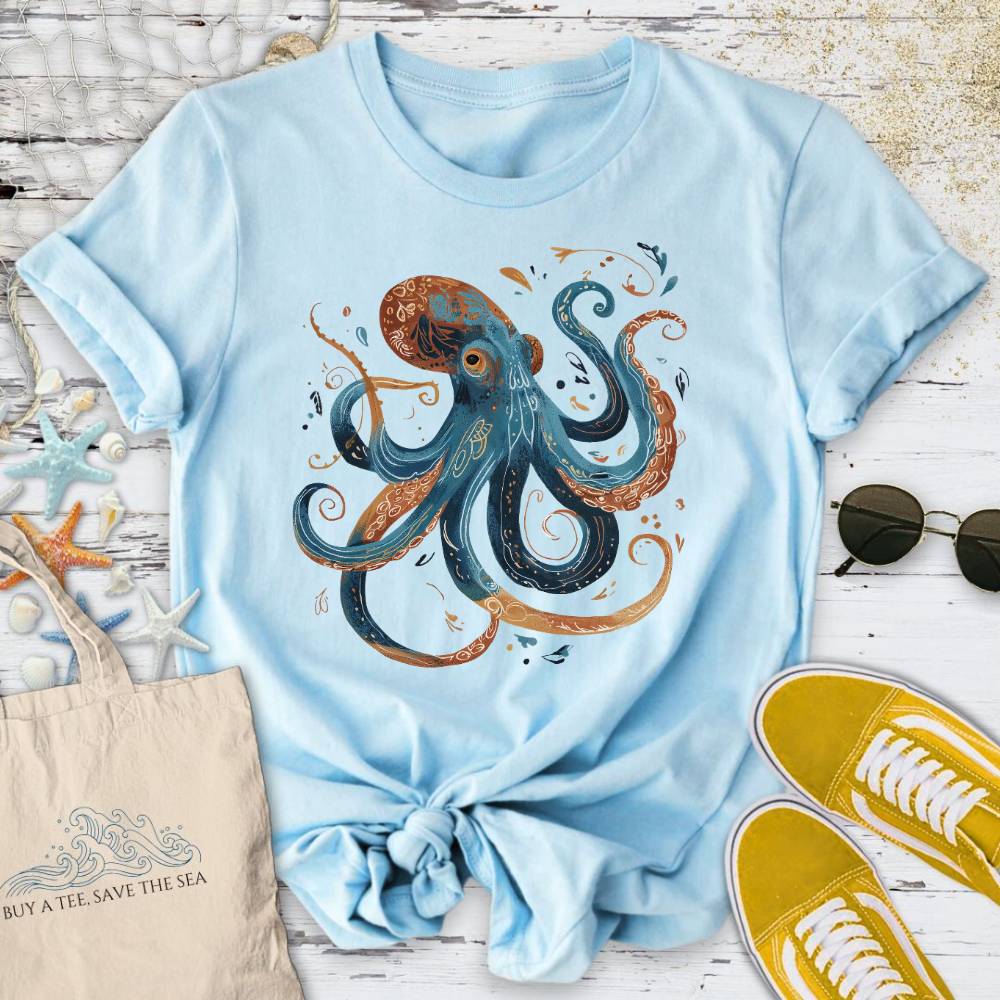 Boho Octopus T-Shirt