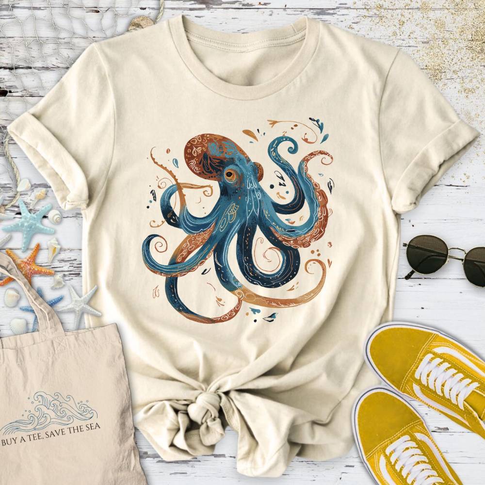 Boho Octopus T-Shirt