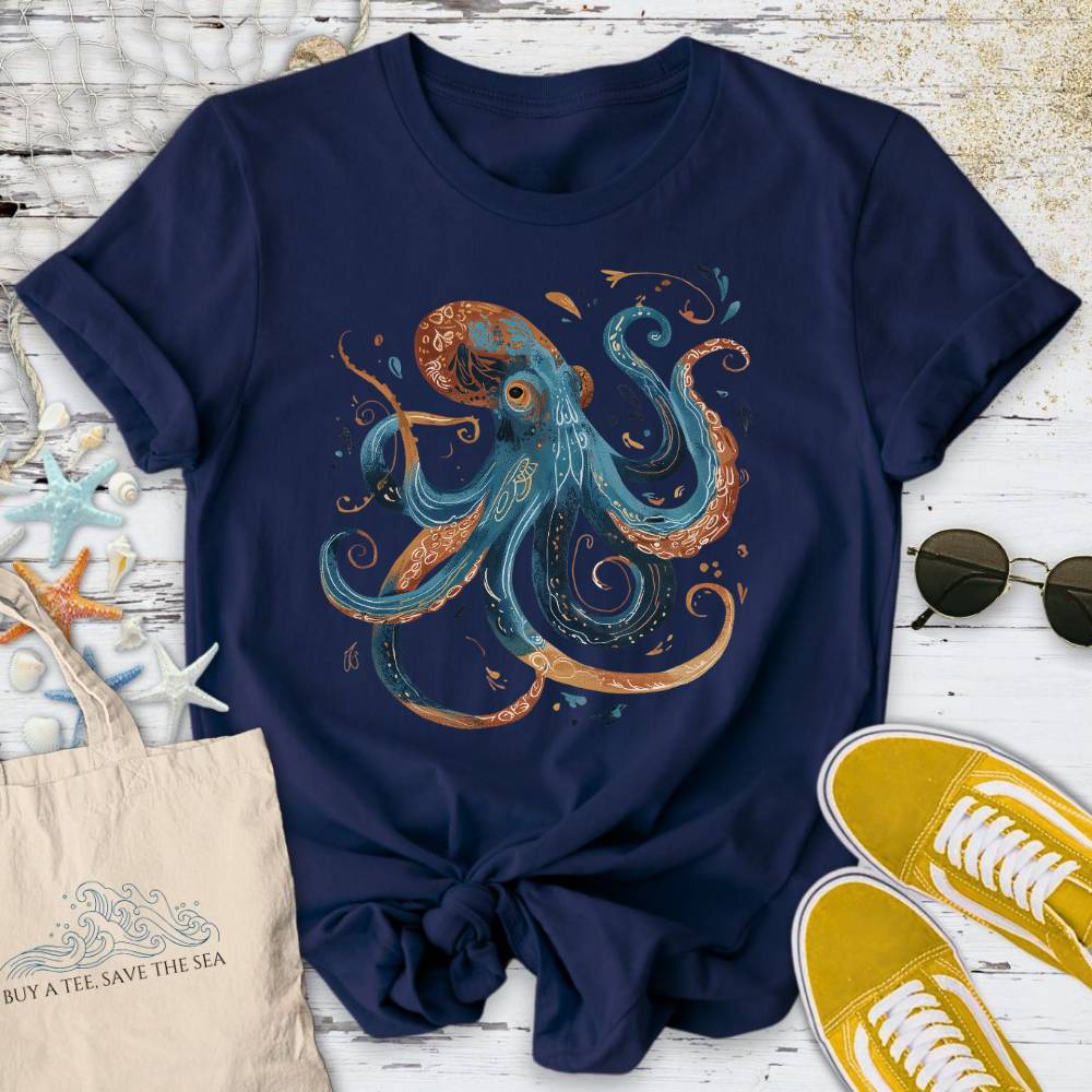 Boho Octopus T-Shirt