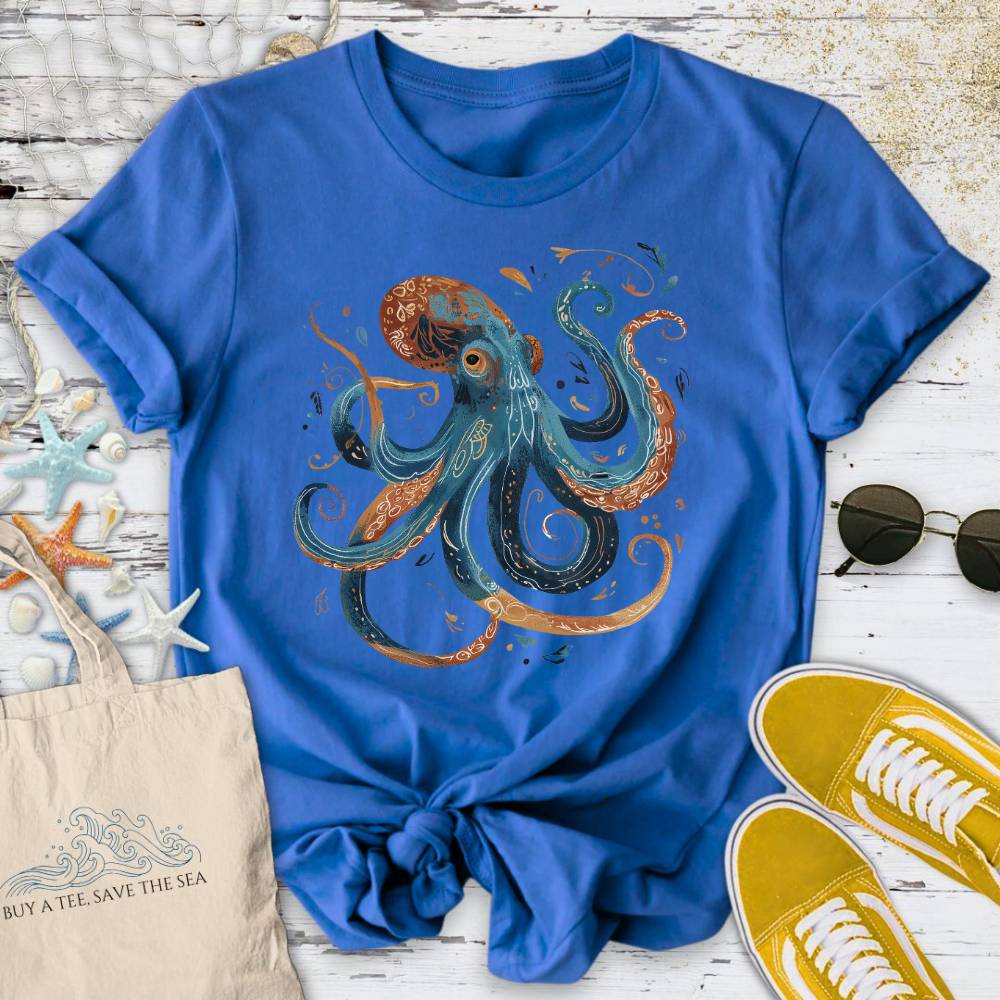 Boho Octopus T-Shirt