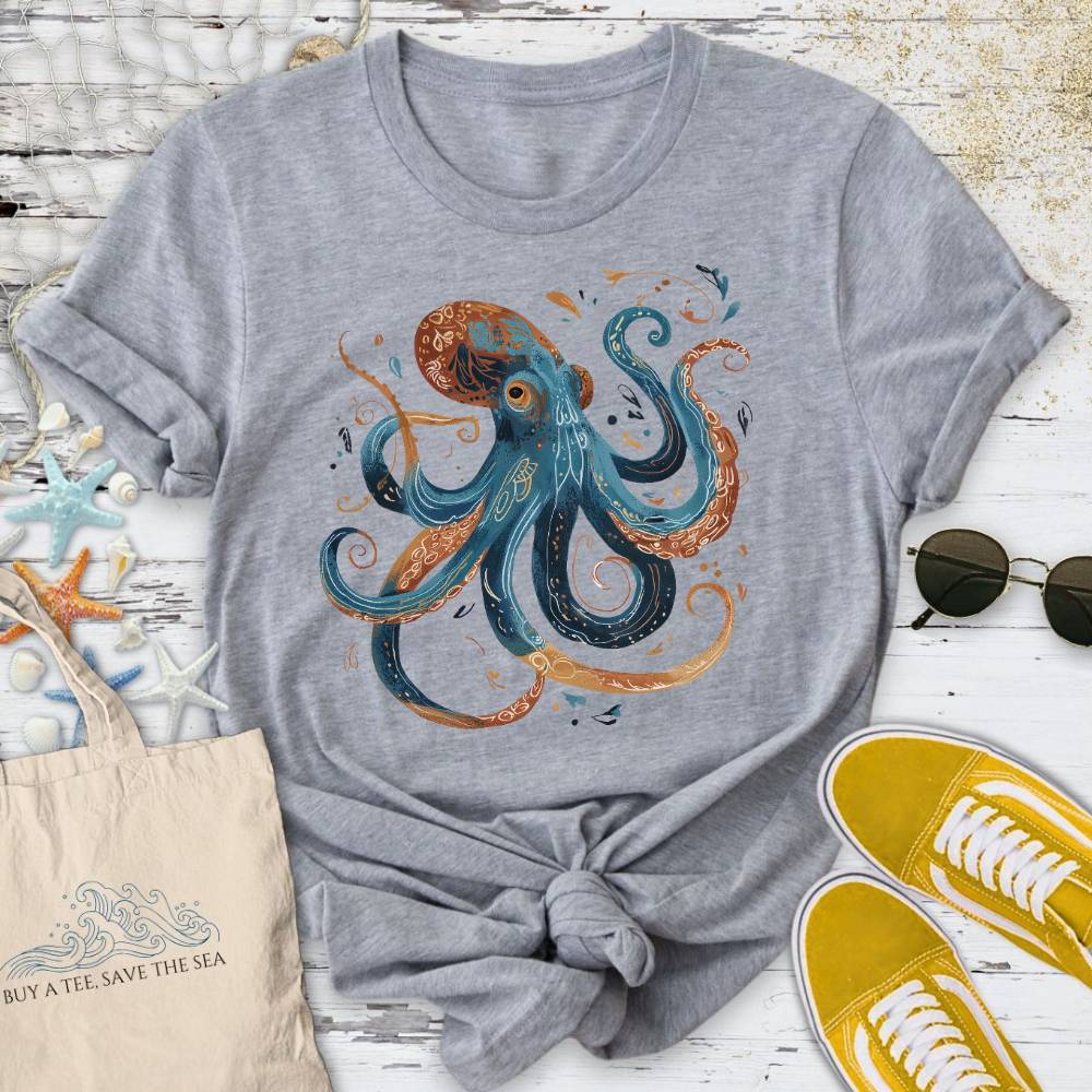Boho Octopus T-Shirt