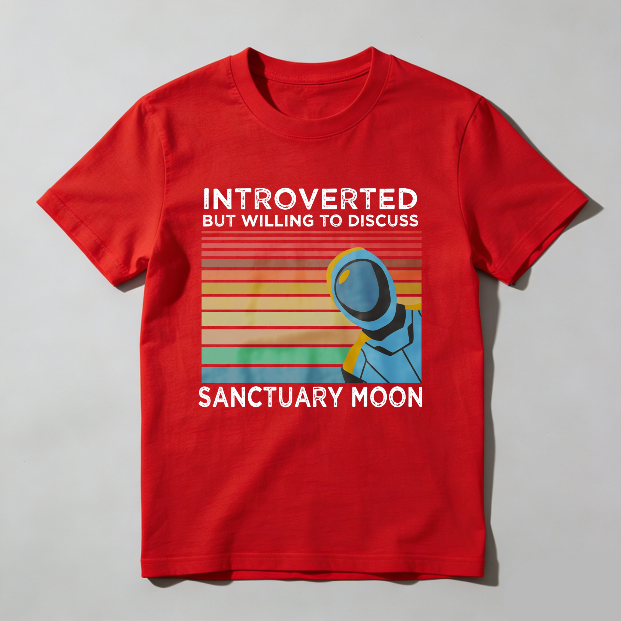 Wardrobecart Introverted But Willing To Discuss Sanctuary Moon Tshirt