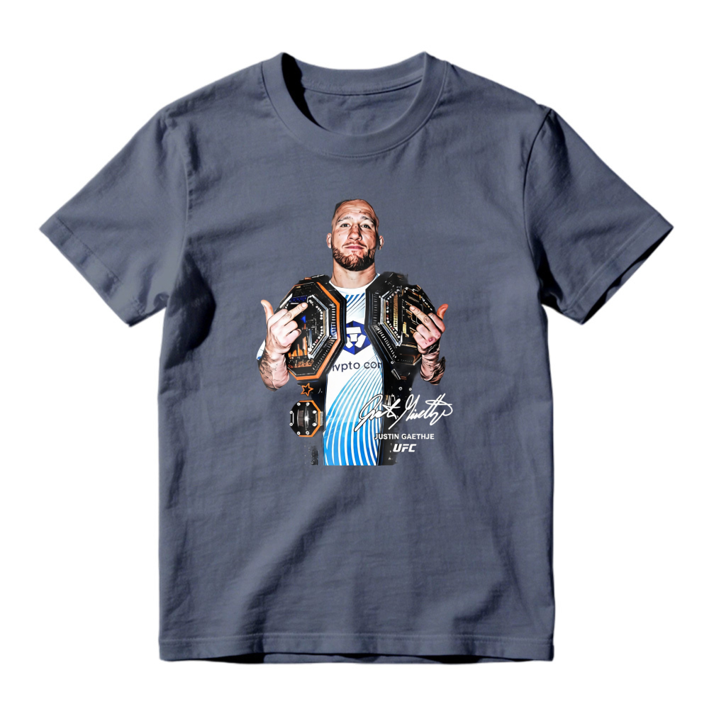 Conor McGregor Ufc Champion With Belt And Signature Unisex Classic T-shirt