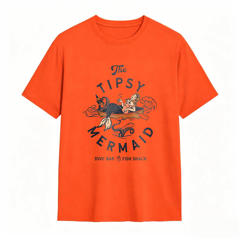 The Tipsy Mermaid Dive Bar And Fish Shack Unisex Classic T-shirt