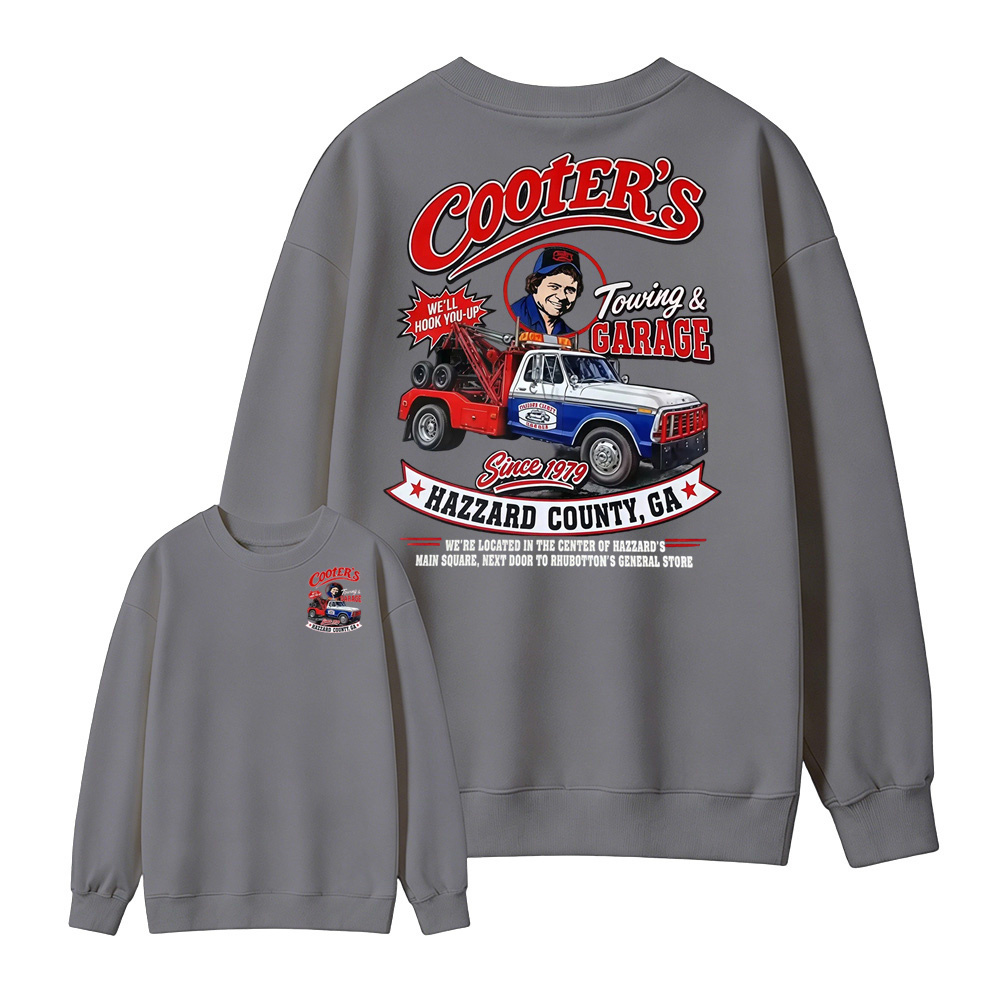 Cooter's Towing Dukes of Hazzard Movie Sweatshirt