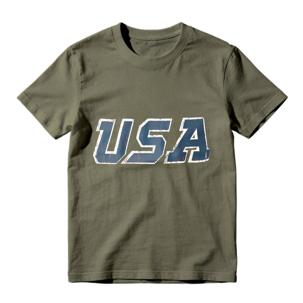 USA Print Unisex Classic T-shirt