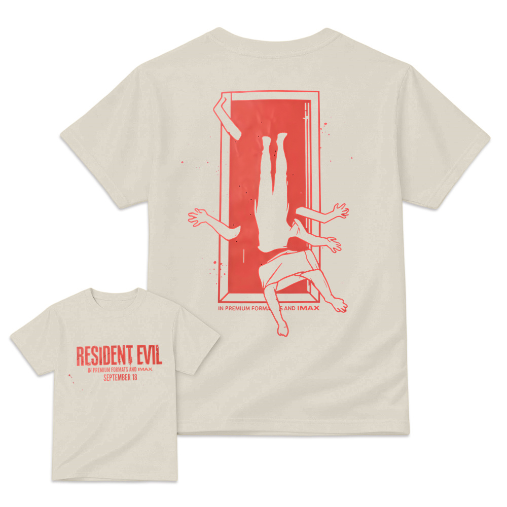 R3s1d3nt 3v1l IMAX Movie Graphic T-Shirt, Sci-Fi Horror Fan Tee