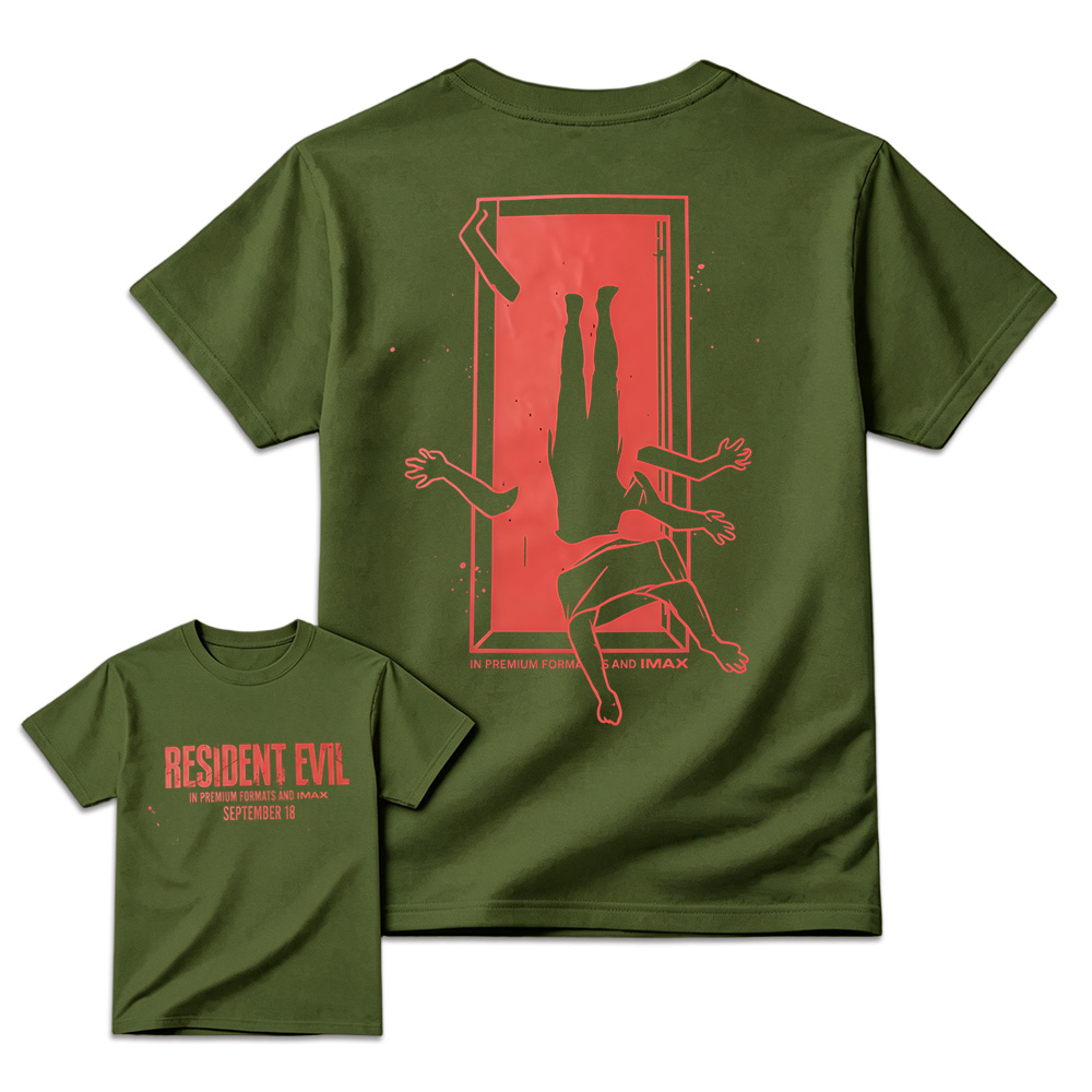 R3s1d3nt 3v1l IMAX Movie Graphic T-Shirt, Sci-Fi Horror Fan Tee