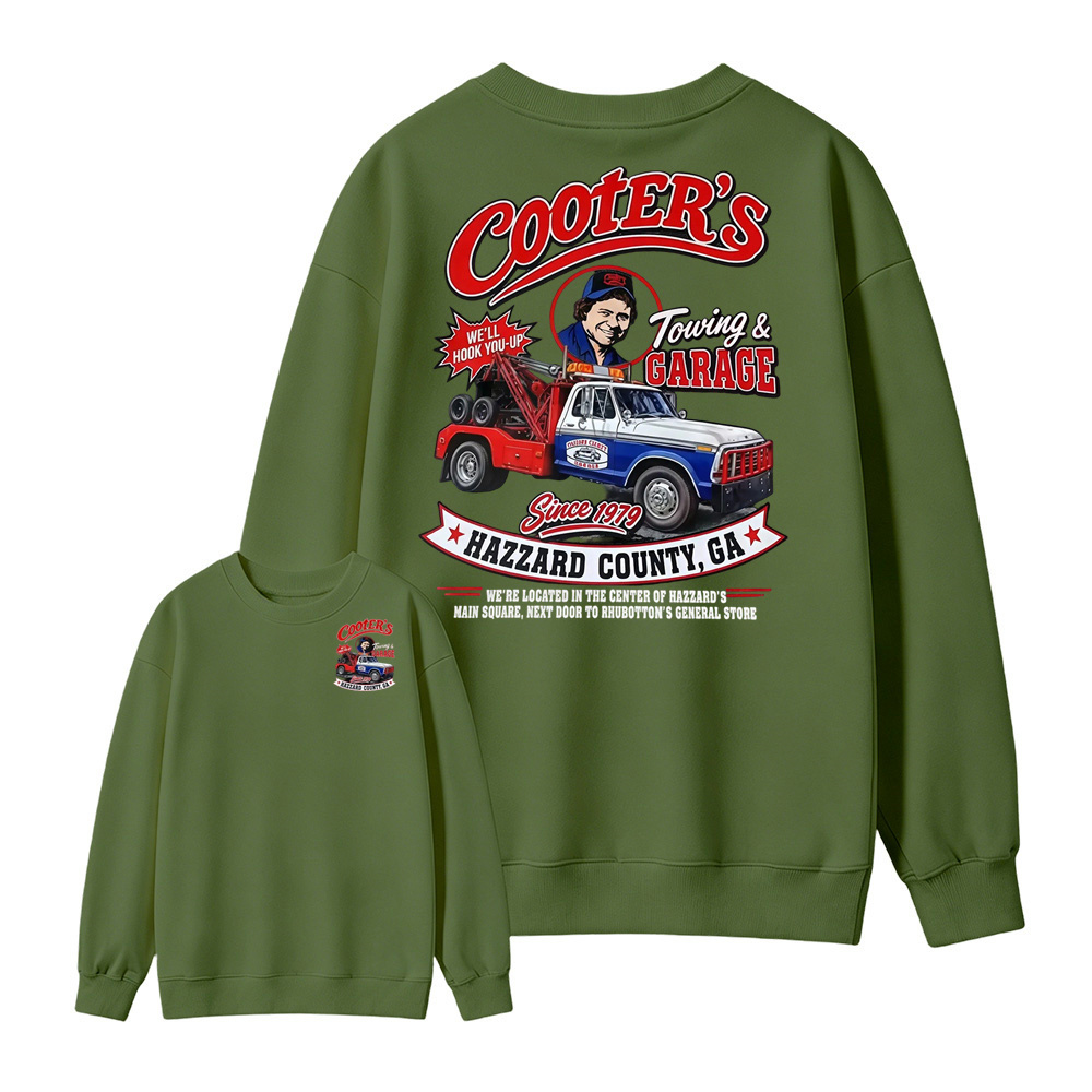 Cooter's Towing Dukes of Hazzard Movie Sweatshirt