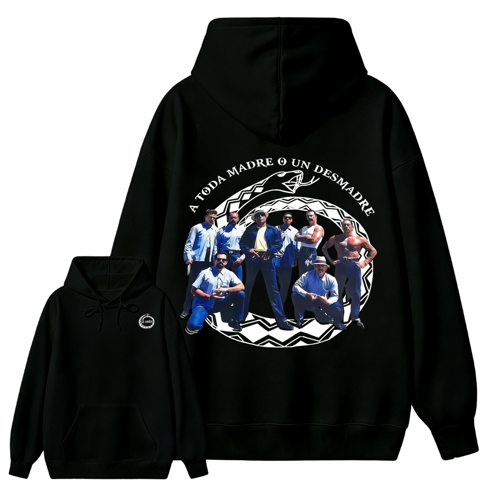 "A Toda Madre O Un Desmadre"- Vintage Chicano Homies Hoodie