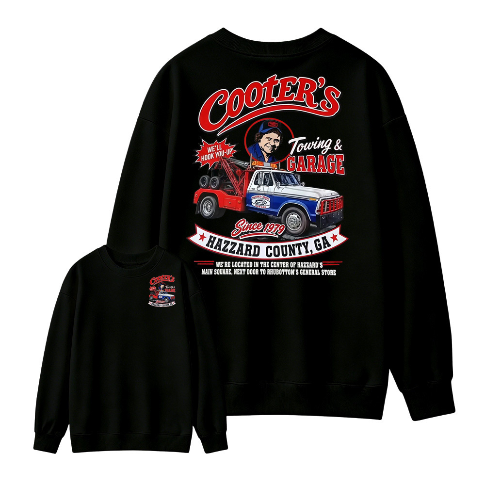 Cooter's Towing Dukes of Hazzard Movie Sweatshirt
