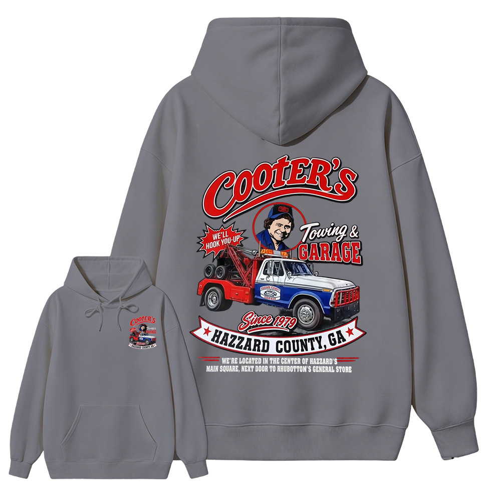 Cooter's Towing Dukes of Hazzard Movie Hoodie