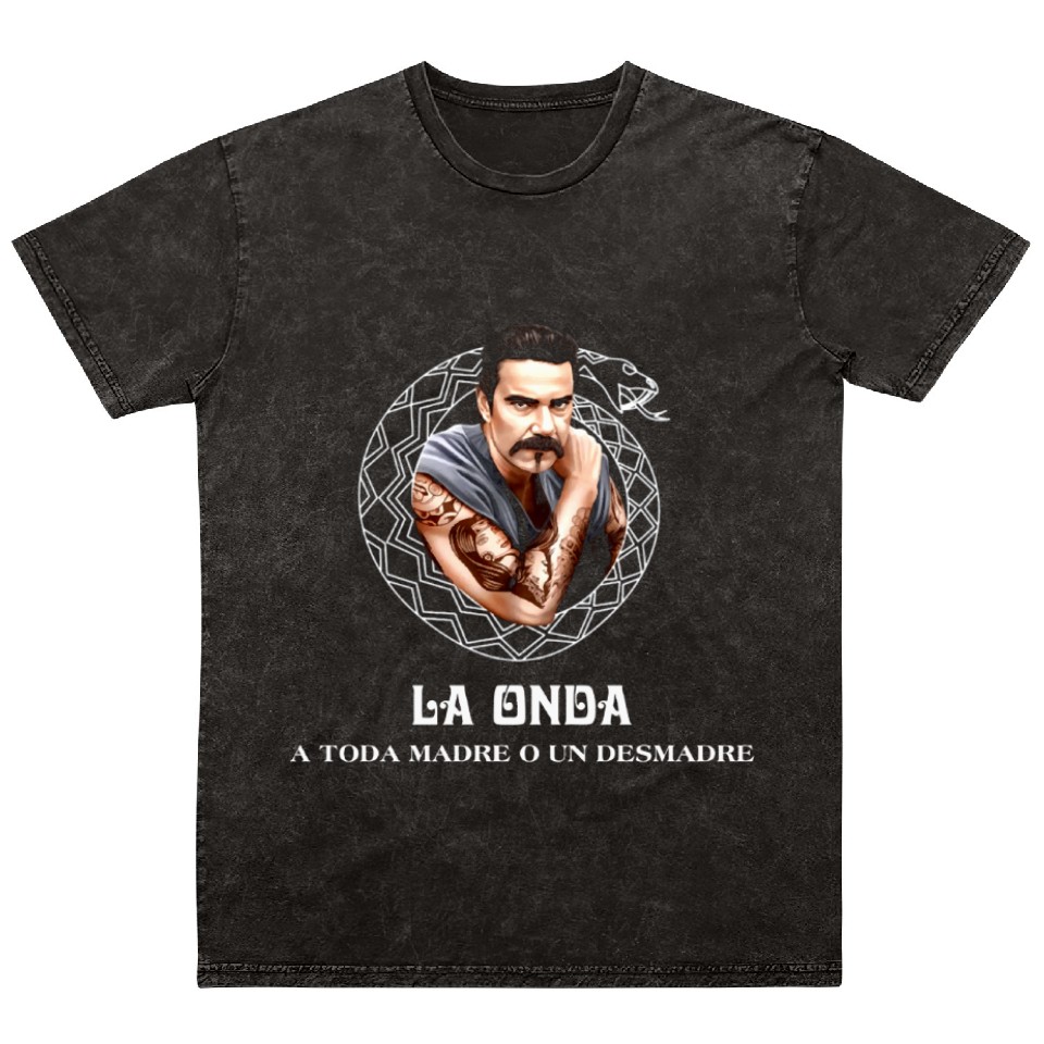 La Onda A Toda Madre O Un Desmadre Blood in Bloodout Washed T-Shirt