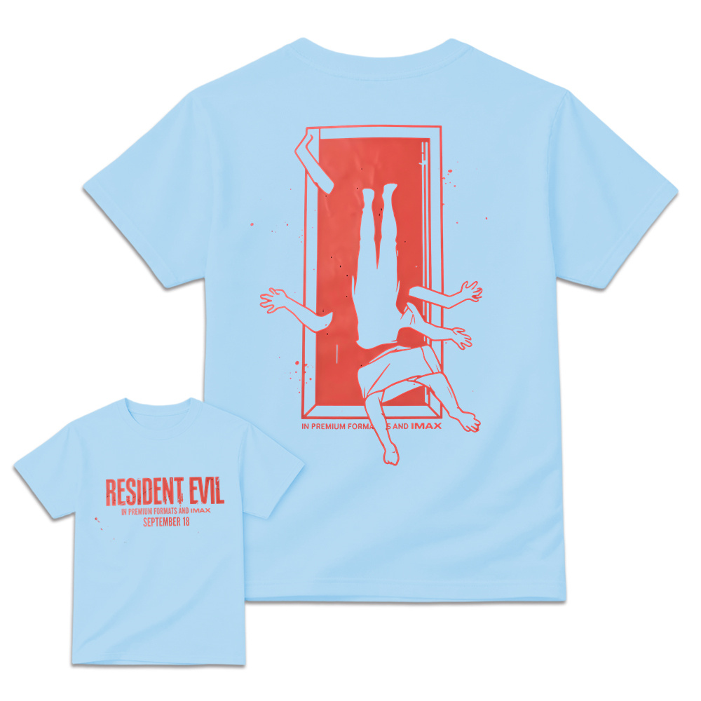 R3s1d3nt 3v1l IMAX Movie Graphic T-Shirt, Sci-Fi Horror Fan Tee
