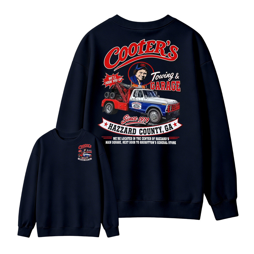 Cooter's Towing Dukes of Hazzard Movie Sweatshirt
