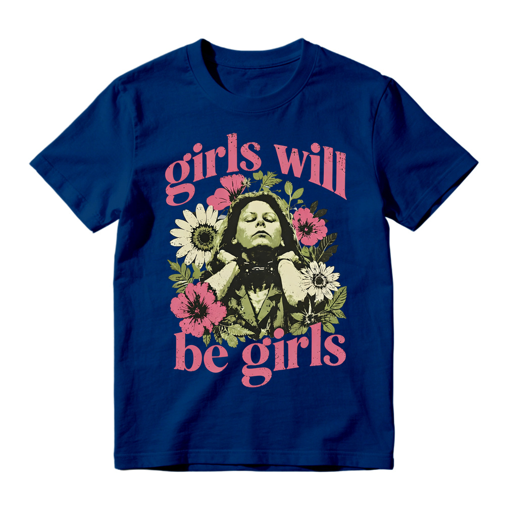 Aileen Wuornos Vintage T-Shirt,Girls Will Be Girls Graphic Tee,Feminist True Crime Tee